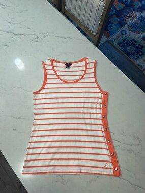 Nautica side snap tank top